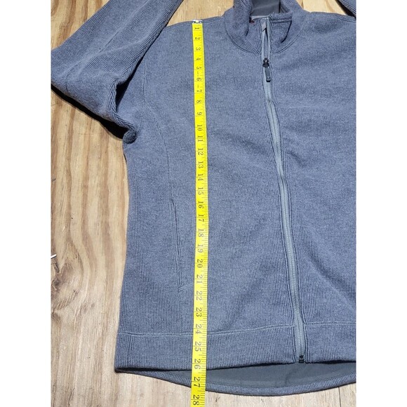 outdoor research grid softshell jacket sweatshirt  gray Fullzip Men M Cotton @F6 - Picture 2 of 7